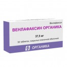 Венлафаксин Органика, табл. п/о пленочной 37.5 мг №30