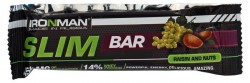 Батончик 50 г Айронмен Слим бар с L-карнитином изюм орех в шоколадной глазури