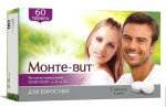 Монте-вит витамино-минеральный комплекс А до Цинка, таблетки 630 мг 60 шт