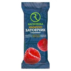 Батончик Racionika Иммуно комплекс витаминов A C E 30 г малина