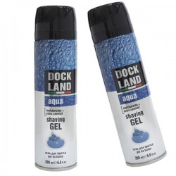 Гель для бритья Dock Land аква 200 мл