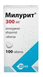 Милурит табл. 300 мг 100 шт.
