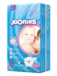 Подгузники-трусики 40 шт. Joonies премиум софт 12-17 кг р. XL