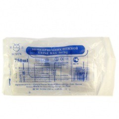 Мочеприемник ножной 750 мл