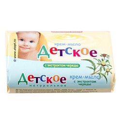 Мыло-крем 90 г Детское с чередой