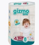 Подгузники детские, Gizmo (Гизмо) 7-18 кг р. 4 №8