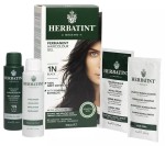 Гель-краска для волос, Herbatint (Гербатинт) 150 мл тон 1N черный