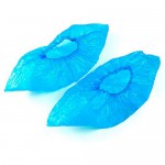 Бахилы полиэтиленовые, 1 шт гладкие на резинке пара