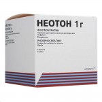 Неотон, порошок для приготовления раствора для инфузий 1 г 4 шт