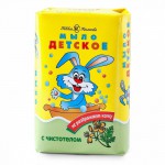 Мыло детское, 90 г с чистотелом