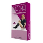 Гольфы компрессионные женские, Эласма р. 4 арт. С-505 2 класс компрессии на хлопковой основе черные