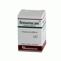 Гепатосан капс. 200 мг №10 шт.