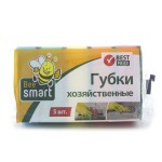 Губки для мытья посуды, Beesmart (Бисмарт) 5 шт Хозяйственные