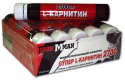 Супер L-карнитин 2700 Айронмен 1 шт. 20 мл