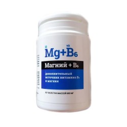 Магний+В6 60 шт. табл. 650 мг