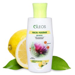 Масло репейное Олеос с эфирными маслами лимона 125 мл