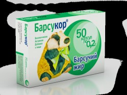 Барсучий жир Барсукор 50 шт. капс. 0.2 г