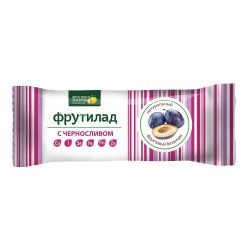 Батончик Фрутилад Фруктовая Энергия чернослив Cu I Se Fe Mn Zn на фруктозе БАД 30 г