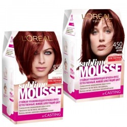 Мусс для волос L'Oreal Сублим 70 очень светлый каштан