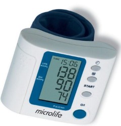 Тонометр автоматический Microlife на запястье BP 3BE0-4