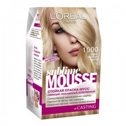 Мусс для волос L'Oreal Сублим 1000 очень светлый блонд
