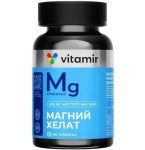 Магния хелат 200 мг, Vitamir (Витамир) таблетки покрытые оболочкой 1545 мг 90 шт
