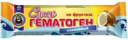 Гематоген Супер кокосовый на фруктозе 35 г