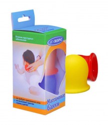 Банка для массажа силиконовая 2 шт.