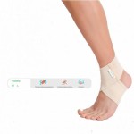 Бандаж для голеностопного сустава, Elastikum (Эластикум) р. L 2 шт повязка для фиксации неразъемная эластичная